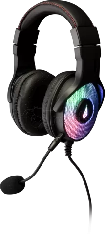 Photo de Casque Gamer filaire Verbatim SureFire Harrier 360 RGB (Noir)