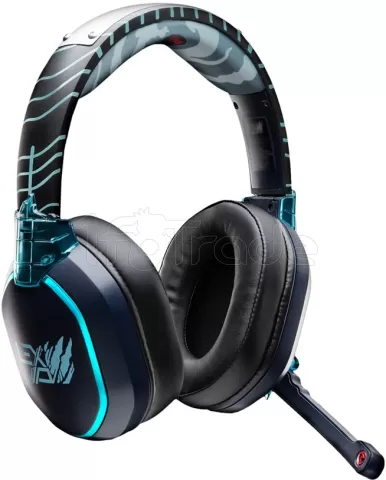 Photo de Casque Gamer sans fil Bluetooth Lexip Tsume Naruto Shippuden Lexip Kakashi Kamui (Noir)