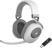 Photo de Casque Gamer sans fil Corsair HS65 (Blanc)