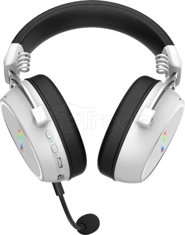 Photo de Casque Gamer sans fil Hator Hypergang 3 (Blanc)