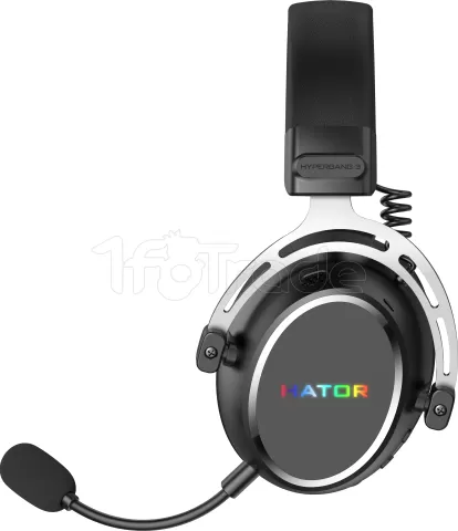 Photo de Casque Gamer sans fil Hator Hypergang 3 (Noir)