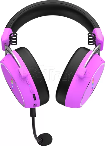 Photo de Casque Gamer sans fil Hator Hypergang 3 (Violet)