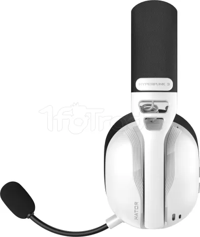 Photo de Casque Gamer sans fil Hator Hyperpunk 3 (Blanc)