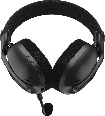 Photo de Casque Gamer sans fil Hator Hyperpunk 3X (Noir)