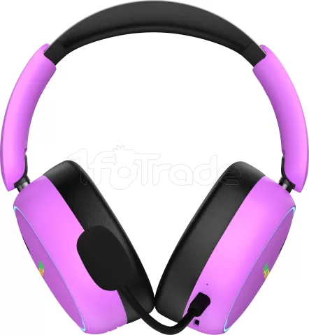 Photo de Casque Gamer sans fil Hator Phoenix 2 (Violet)