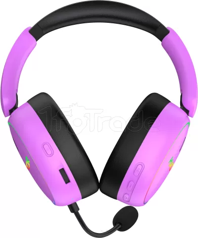 Photo de Casque Gamer sans fil Hator Phoenix 2 (Violet)