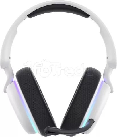 Photo de Casque Gamer sans fil Havit Fuxi H7 RGB (Blanc)