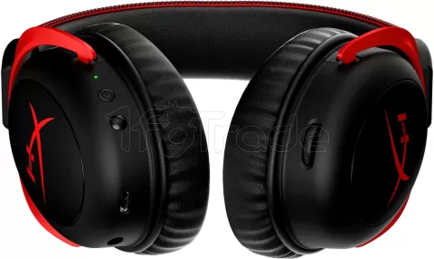 Photo de Casque Gamer sans fil HyperX Cloud II (Noir/Rouge)