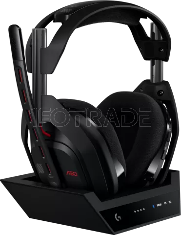 Photo de Casque Gamer sans fil Logitech Astro A50 Gen5 (Noir)