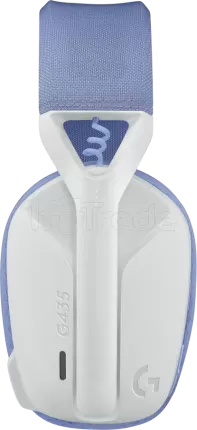 Photo de Casque Gamer sans fil Logitech G435 LightSpeed (Blanc/Violet)