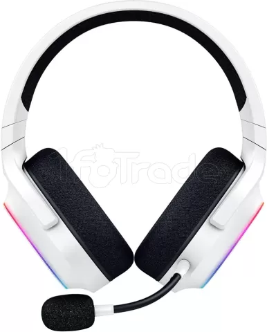 Photo de Casque Gamer sans fil Razer Barracuda X Chroma RGB (Blanc)