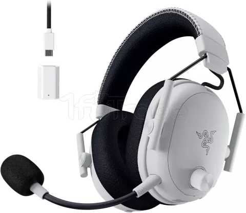 Photo de Casque Gamer sans fil Razer BlackShark V3 Pro (Blanc)