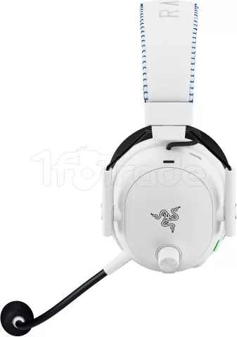 Photo de Casque Gamer sans fil Razer BlackShark V3 Pro PlayStation (Blanc)