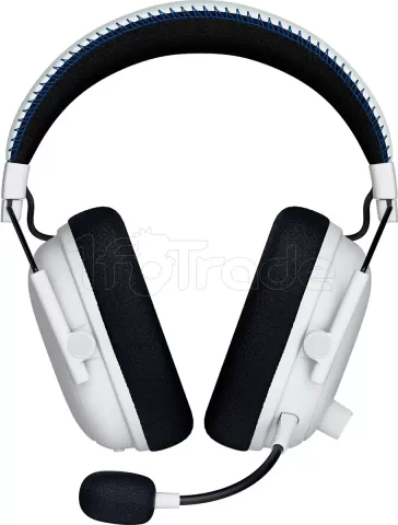 Photo de Casque Gamer sans fil Razer BlackShark V3 Pro PlayStation (Blanc)