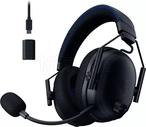 Photo de Casque Gamer sans fil Razer BlackShark V3 Pro PlayStation (Noir)