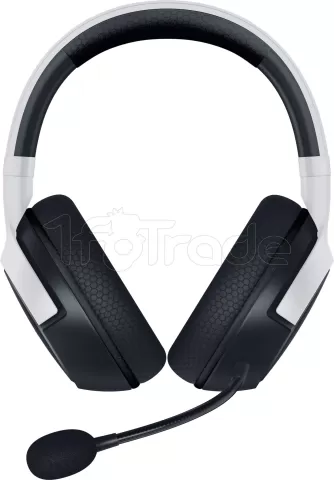 Photo de Casque Gamer sans fil Razer Kaira HyperSpeed (Blanc/Noir)