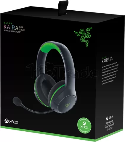 Photo de Casque Gamer sans fil Razer Kaira pour Xbox séries X/S (Noir/Vert)