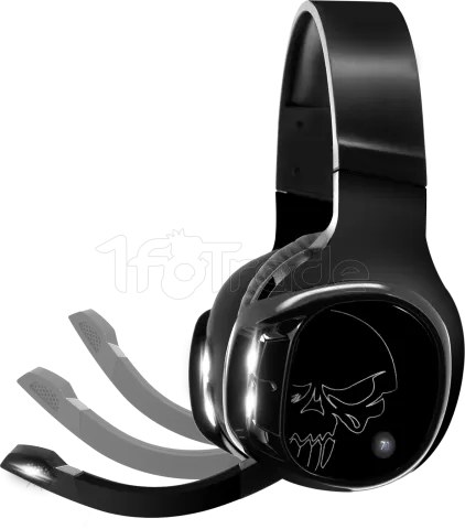 Photo de Casque Gamer sans fil/filaire Spirit of Gamer Xpert-H1100 7.1 (Noir)