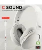 Photo de Casque Micro filaire T'nB CSound (Blanc)