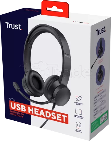 Photo de Casque Micro filaire Trust Ayda (Noir)