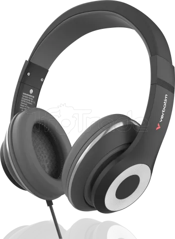 Photo de Casque Micro filaire Verbatim TruSound (Noir)