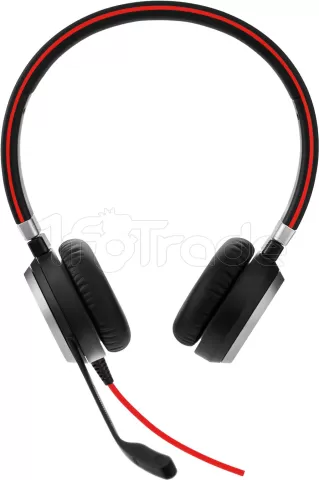 Photo de Casque Micro Jabra Evolve 40 MS Duo (Noir)