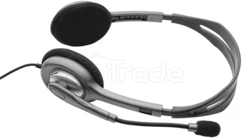 Photo de Casque Micro Logitech Headset H110 (Noir)