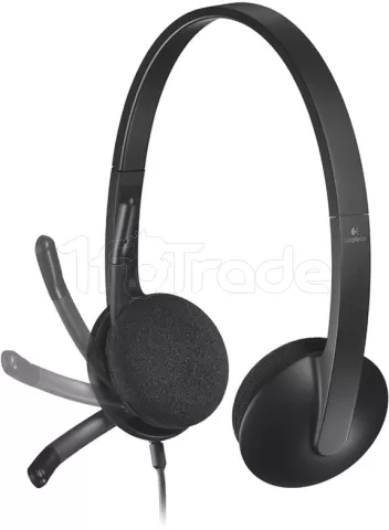 Photo de Casque Micro Logitech Headset H340 USB (Noir)