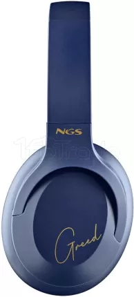 Photo de Casque Micro sans fil Bluetooth NGS Artica Greed (Bleu)