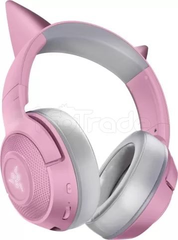 Photo de Casque Micro sans fil Bluetooth Razer Kraken BT Kitty (Rose)