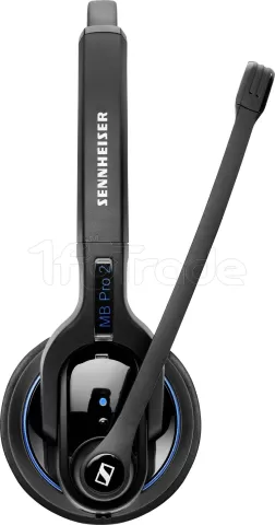 Photo de Casque Micro sans fil Bluetooth Sennheiser Epos Impact MB Pro 2 UC ML (Noir)