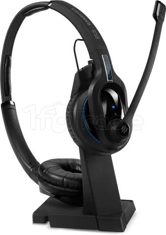 Photo de Casque Micro sans fil Bluetooth Sennheiser Epos Impact MB Pro 2 UC ML (Noir)