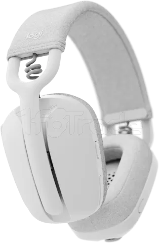 Photo de Casque Micro sans fil Logitech Zone Vibe 100 (Blanc)