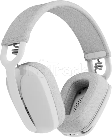 Photo de Casque Micro sans fil Logitech Zone Vibe 100 (Blanc)