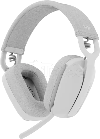 Photo de Casque Micro sans fil Logitech Zone Vibe 100 (Blanc)