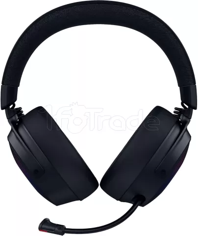 Photo de Casque Micro sans fil Razer Kraken V4 Pro RGB (Noir)