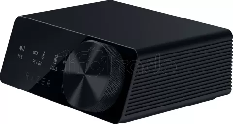 Photo de Casque Micro sans fil Razer Kraken V4 Pro RGB (Noir)
