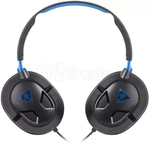 Photo de Casque Micro Turtle Beach Ear Force Recon 50P (compatible PS4/PS Vita) (Noir/Bleu)