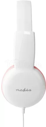 Photo de Casque pour enfants Nedis HPWD4200 (Blanc/Rose)
