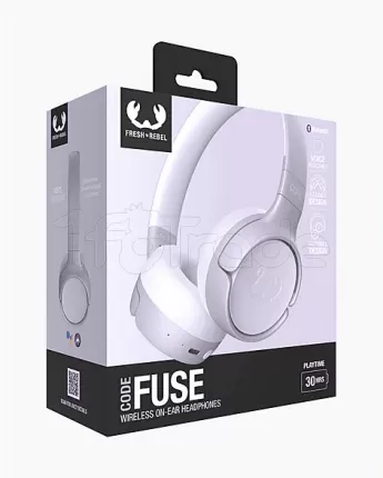Photo de Casque sans fil Bluetooth Fresh'n Rebel Code Fuse (Violet)