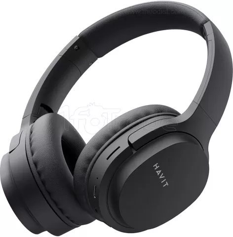 Photo de Casque sans fil Bluetooth Havit H628BT (Noir)