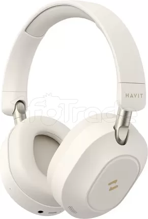 Photo de Casque sans fil Bluetooth Havit H633BT (Beige)