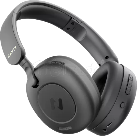 Photo de Casque sans fil Bluetooth Havit H655BT (Noir)
