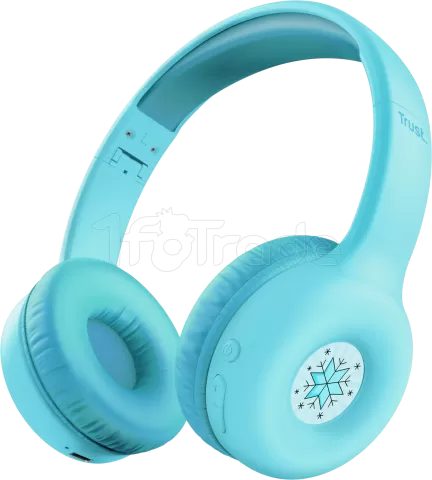 Photo de Casque sans fil pour enfant Trust Nouna (Bleu)