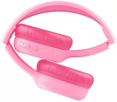 Photo de Casque sans fil pour enfant Trust Nouna (Rose)
