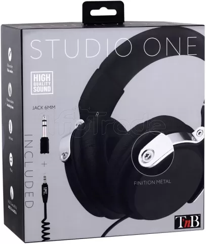 Photo de Casque T'nB Studio One (Noir)