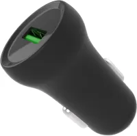 Photo de Chargeur Allume Cigare T'nb 1x USB-A 18W + cable inclus (Noir)