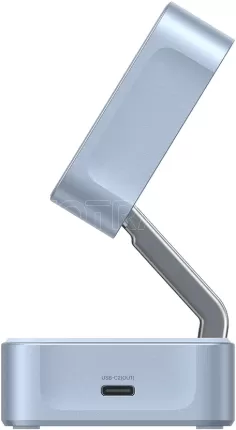 Photo de Chargeur sans fil Ugreen MagFlow 2-en-1 W752 25W (Bleu)