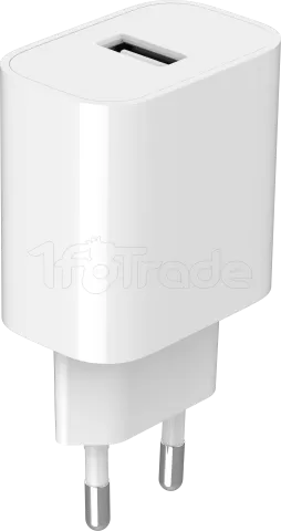 Photo de Chargeur secteur Gembird - 1x USB-A 12W (Blanc)
