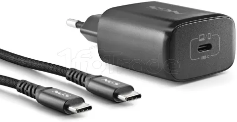 Photo de Chargeur secteur NGS Bud 1x USB-C 45W (Noir)